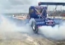 Semi burnout