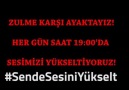 #SendeSesiniYükselt