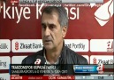 Şenol Güneş'in Şanlıurfaspor maçı sonrası açıklamaları