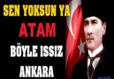 SEN yoksun ya ATAM böyle ıssız ANKARA.