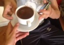 Sevgiliye yapılan köpüklü kahve tarifi
