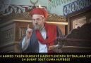 Şeyh Ahmed Yasin Bursevi Hazretlerinin iftiralara verdiği cevap...