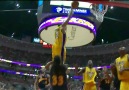 Shannon Brown posterizes Mikki Moore !!