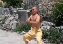 Shaolin weight training. They dont need fancy gym equipment!