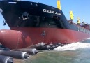 Ship Launching with Airbags Applications