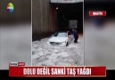 SHOW HABER DOLU DEĞİL SANKİ TAŞ YAĞDI. YOLLARI SEL GÖTÜRDÜ