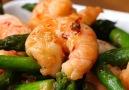 Shrimp And Asparagus Stir-Fry (Under 300 Calories)