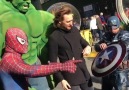 Shukla Niyogi - Loki with 3 Avengers in Time Square!...