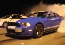 Sick GT500 burnout