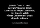 Şiilerden Hz Ömer RADİYA`LLÂHU ANH`ya Lanet Bayramı