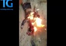 Şii/Rafızi militanlar Sünni cesetleri böyle yakıyor ( 18)