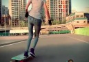 Şiir Gibi Longboard Kullanan Hatun