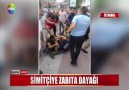 Simitçiye zabıta dayağı!