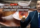Simit ve çay ile geçinmek