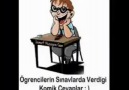 Sınavlarda Verilen Komik Cevaplar :)