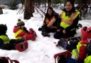 Singing and drumming at main camp with Justine and Bree.