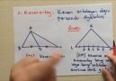 8. SINIF ÜÇGENLER (üçgenin yardımcı elemanları)