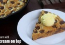 Skillet Chocolate Chip Cookie RecipeBy Home Cooking Adventure