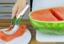 Slice the watermelon in a quick and clean way!