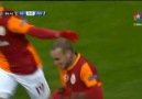Sneijder'in golü! GALATASARAY 1-0 Juventus