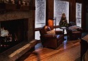 Snowstorm cozy warm and fire sound Babus Relax TV
