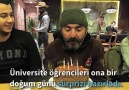 Sokaklarda Kağıt Toplayan Mehmet Abi’ye Doğum Günü Sürprizi