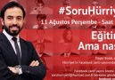 #SoruHürriyeti’nin bugünkü konuğu DoktorÖzgür Bolat Facebook c...