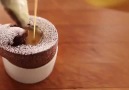 Soufflés au chocolat hyper gourmand...