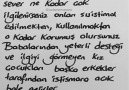 Sözüm kız çocuğu olan babalara...!
