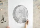 Spiral drawing  by Chan Hwee Chong.