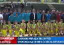 Spora ve sporcuya destek olmaya devam ediyoruz.