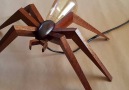 Spotlight - Spider Lamp by FS Woodworking Facebook