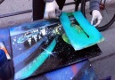 Spray paint street artist designs a breathtaking painting! Credit Rumble