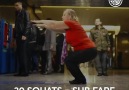30 squats is all it costs to ride Moscows subway.