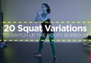 20 Squat Variations