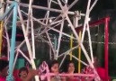SRK and AbRam enjoying their ride on a ferris wheel at birthday party!