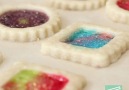 Stained Glass Christmas Cookies