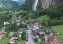 Staubbach Waterfall In Switzerland