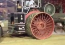 Steam engine tractor