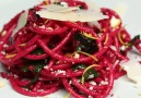 Stem to Root: Roasted Beet Almond Pasta