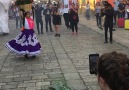 Stray dancing dog steals the show at a festival in Mexico