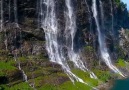 Stunning Seven Sisters Waterfall in Norway