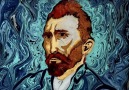 Stunning Vincent Van Gogh Tribute Painted on Dark Water