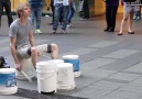 Such a bad ass street drummer!