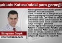 Süleyman Özışık - Ayakkabı Kutusu'ndaki para gerçeği