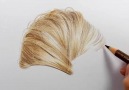 Superb Realistic Hairstyle Drawing