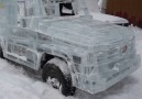 Supercar Blondie - G-Wagen made from ICE!