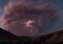 Super-charged volcanic ash cloud sparked with lightning in Pat...