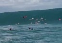Süper sörf sahneleri !