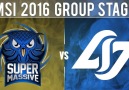 SUP vs CLG #MSI2016